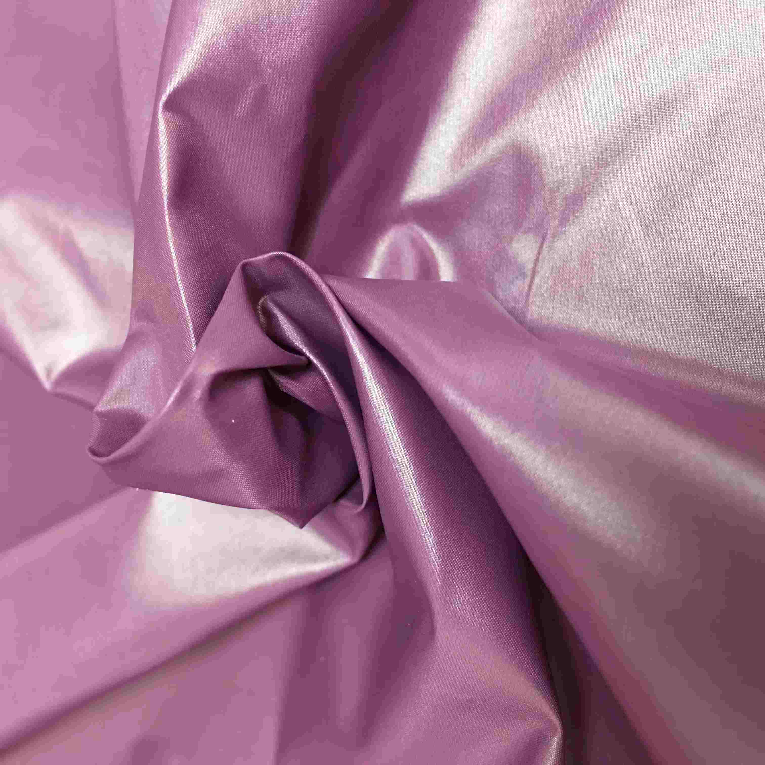 WUJIANG Beautiful Hot Sale plain weave 20D 380T 400T 420T 100% Nylon taffeta cire satine Jacket Downwear fabrics