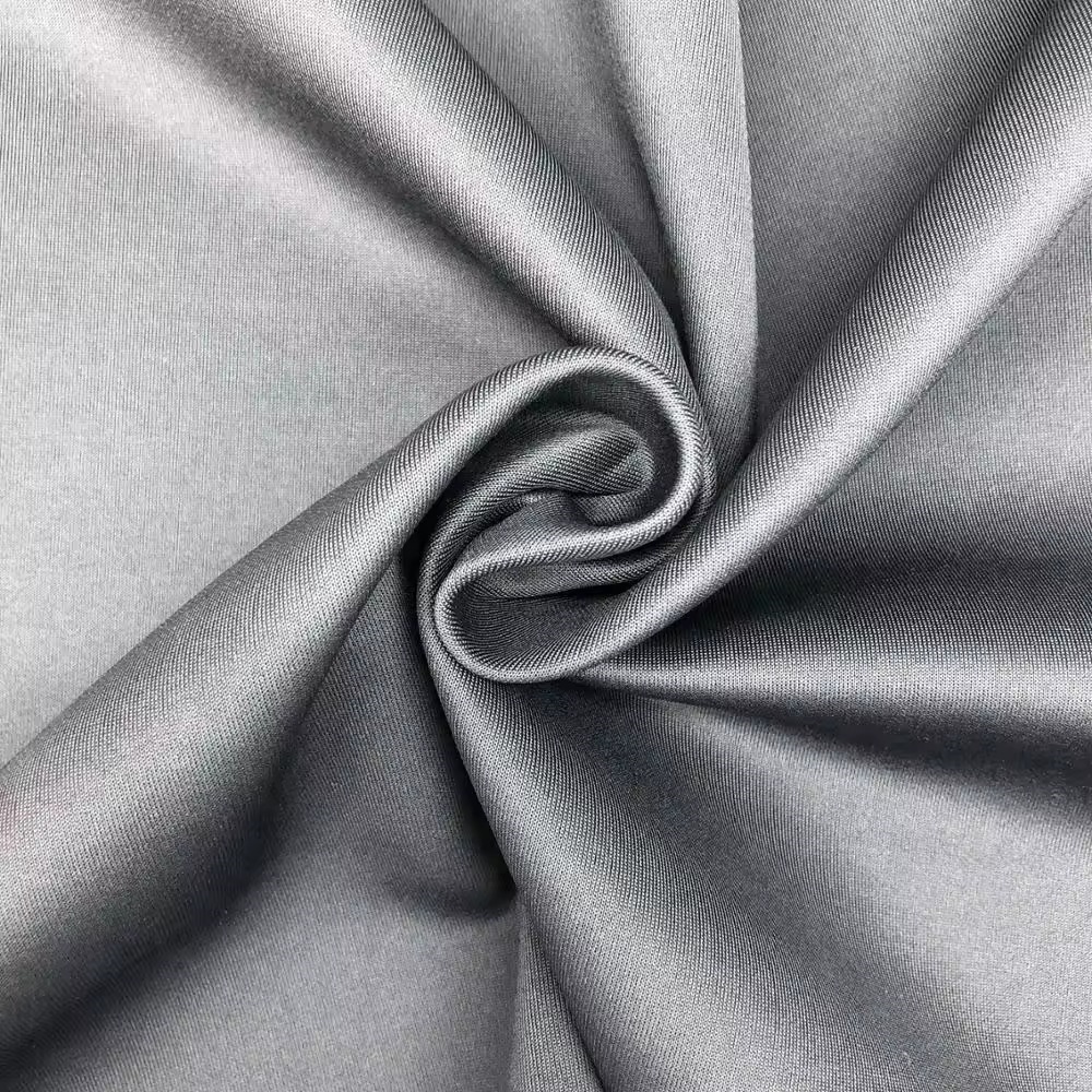 China Wholesale Customized High quality 90% polyester 10% 190gsm 200gsm spandex spacer scuba knit air layer Sportswear fabrics