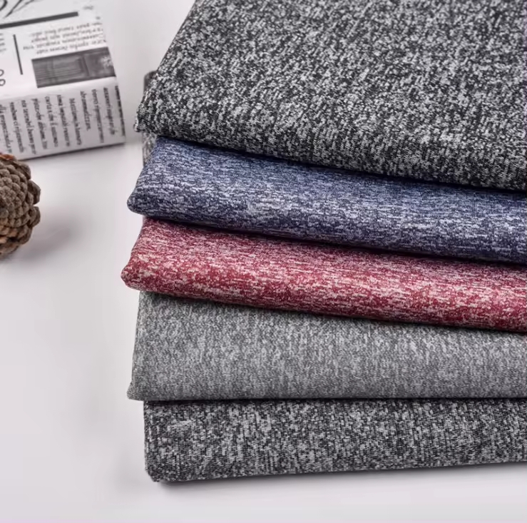 Best choose 2023 fashion cationic polyester/spandex single jersey fabric