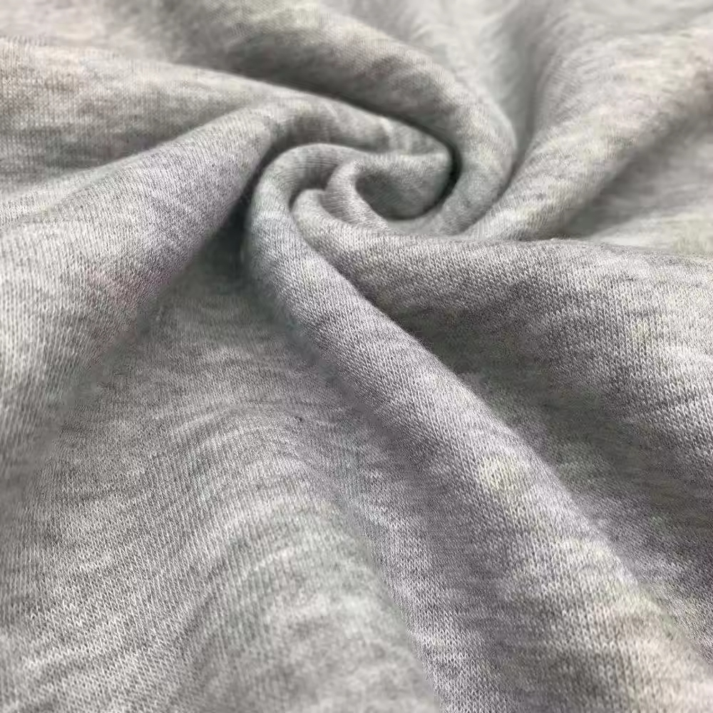 Super soft touch keep warm 65% polyester 35% cotton 170gsm 180gsm 190gsm 160CM tc knitted single polar Brushed fleece fabrics