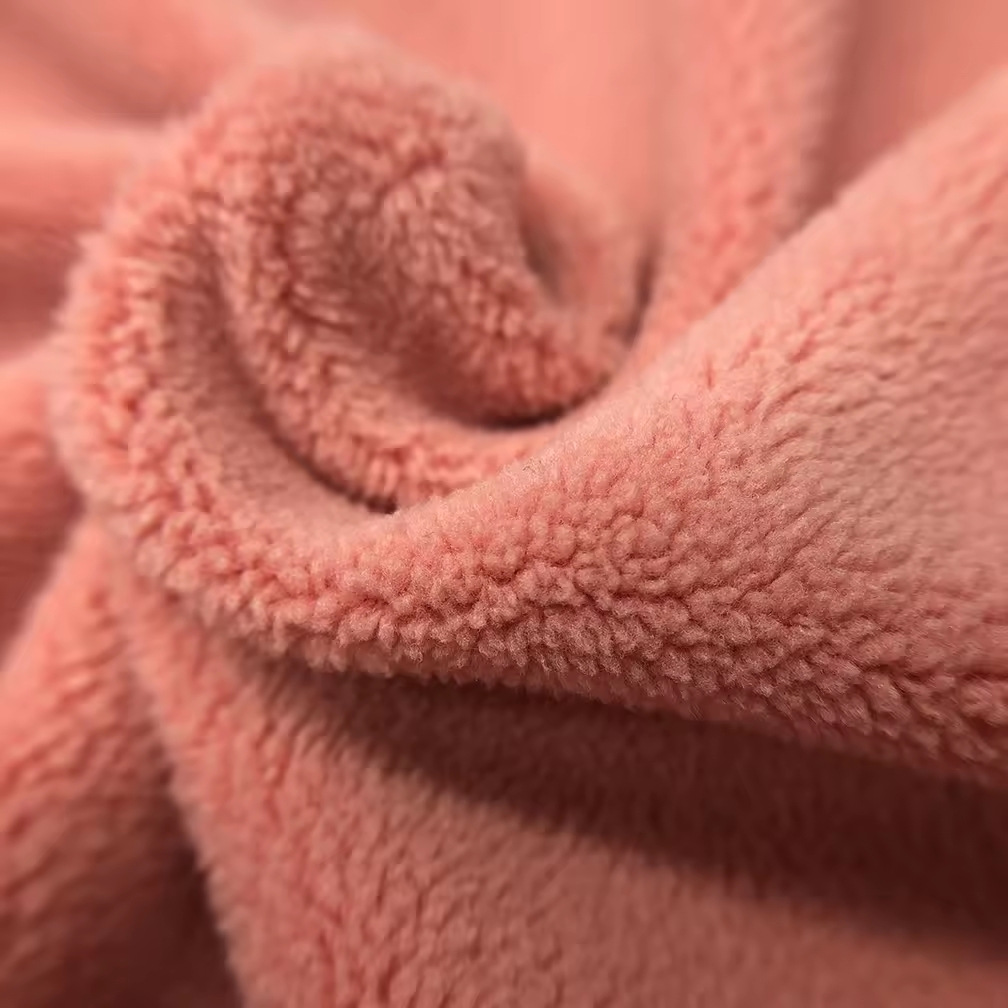 Wholesale sports fabric 100% polyester 150D micro polar fleece two side brushed one side anti pilling 280GSM Sportswear fabrics
