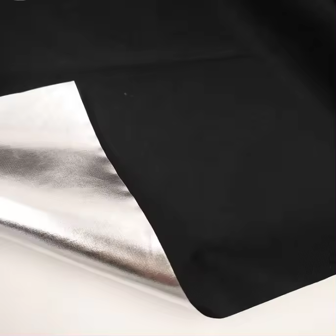 Wholesale High Quality 190T/210T 60gsm 70gsm silver coated 100% polyester taffeta Outdoor umbrella materials fabrics